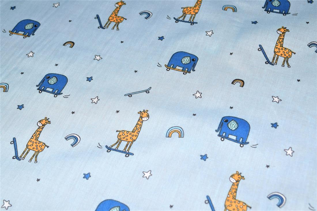 Animals Skoot Printed PolyCotton Fabric