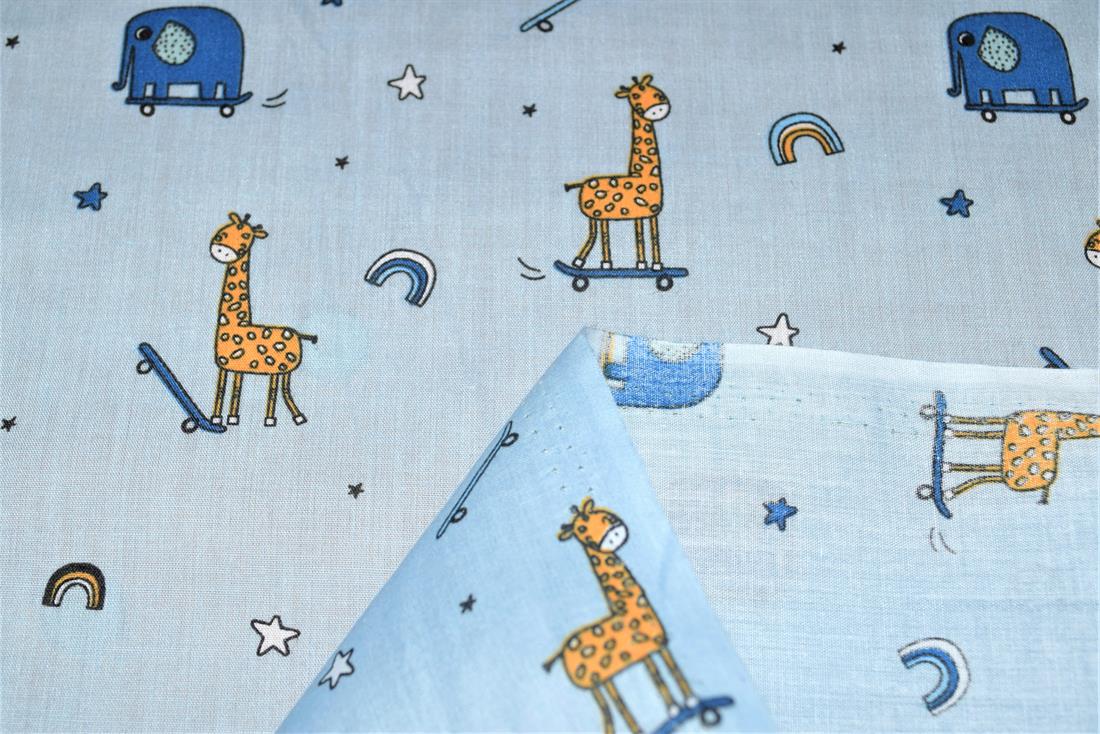 Animals Skoot Printed PolyCotton Fabric
