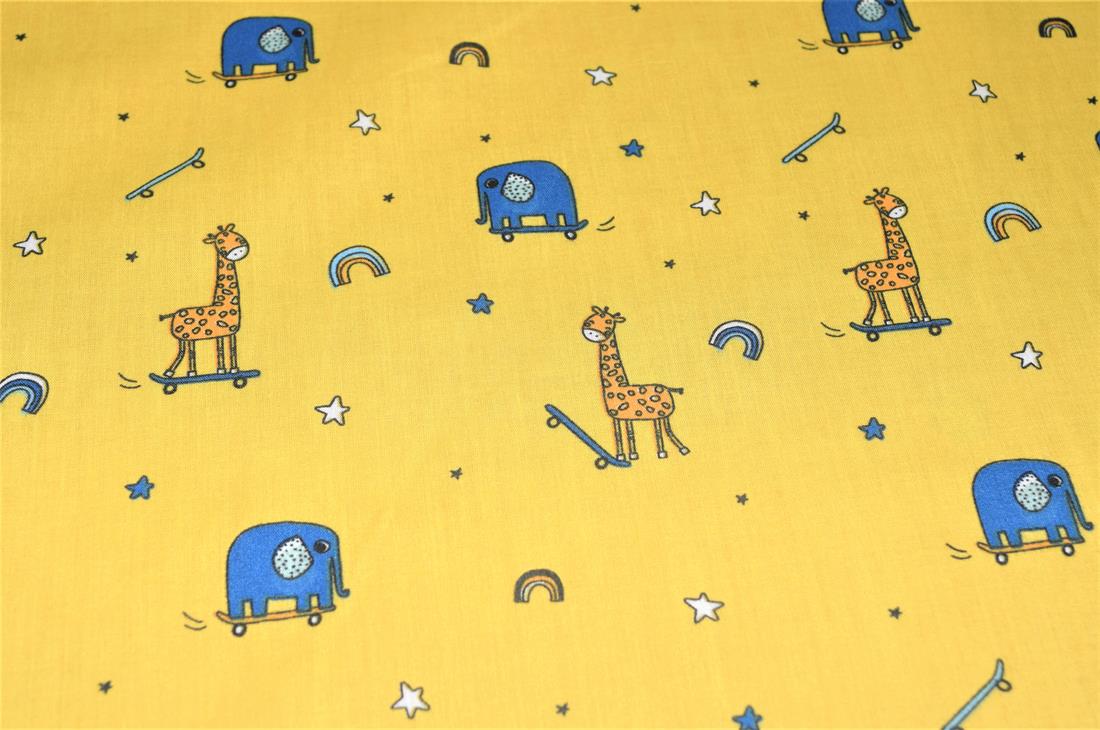 Animals Skoot Printed PolyCotton Fabric