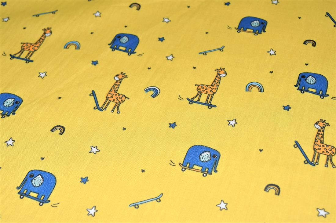 Animals Skoot Printed PolyCotton Fabric