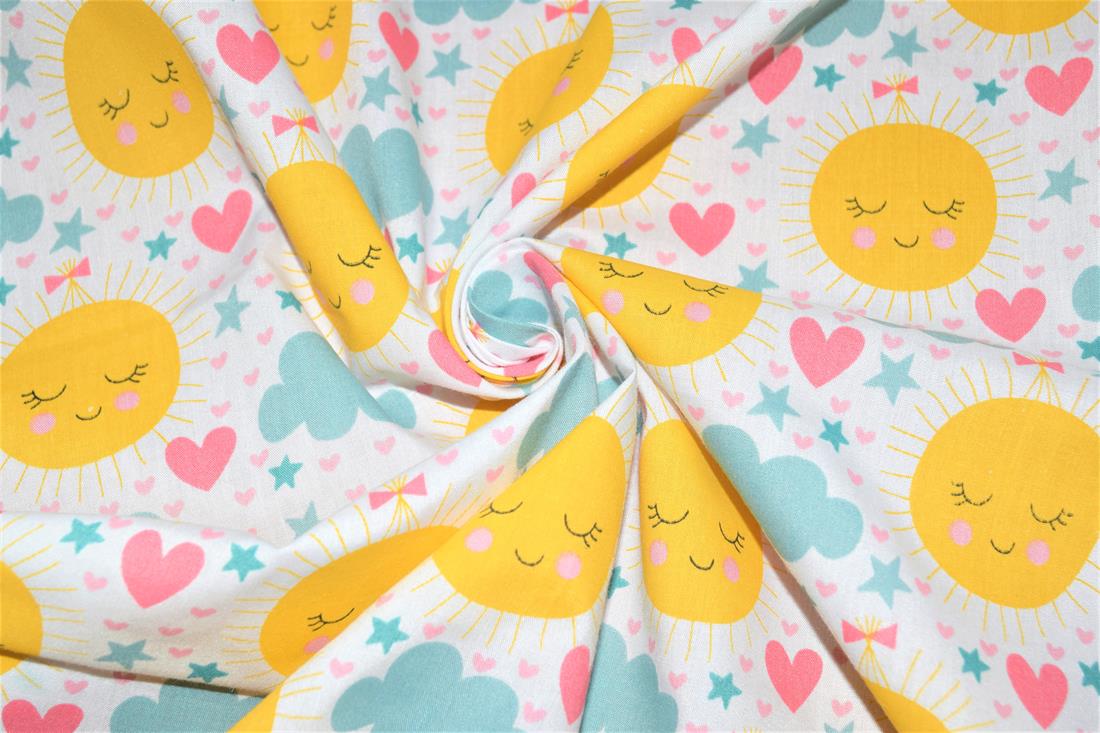Printed Polycotton Fabric