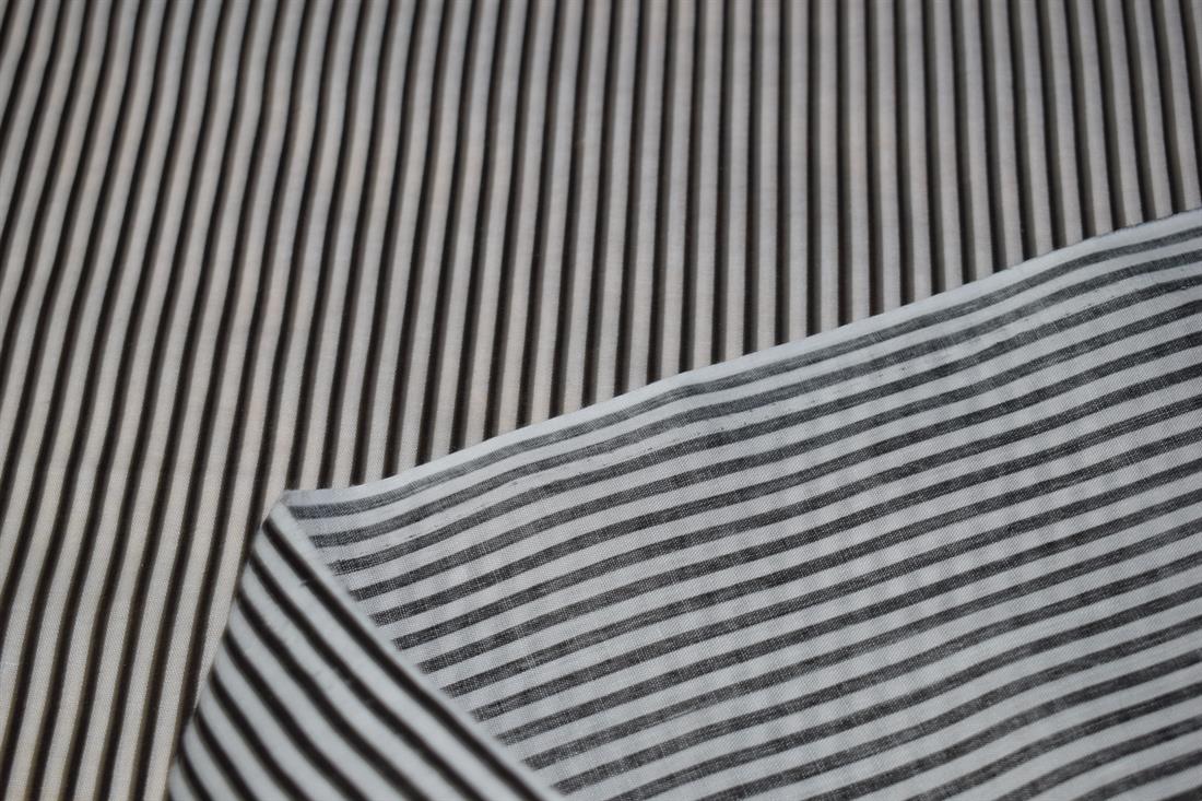 Stripes Print PolyCotton Fabric