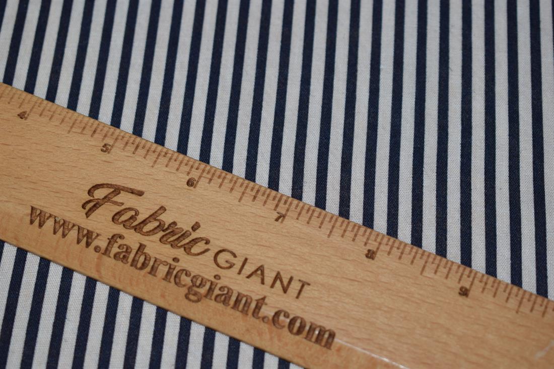 Stripes Print PolyCotton Fabric