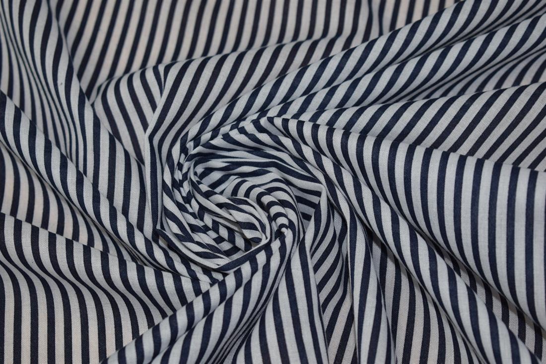 Stripes Print PolyCotton Fabric