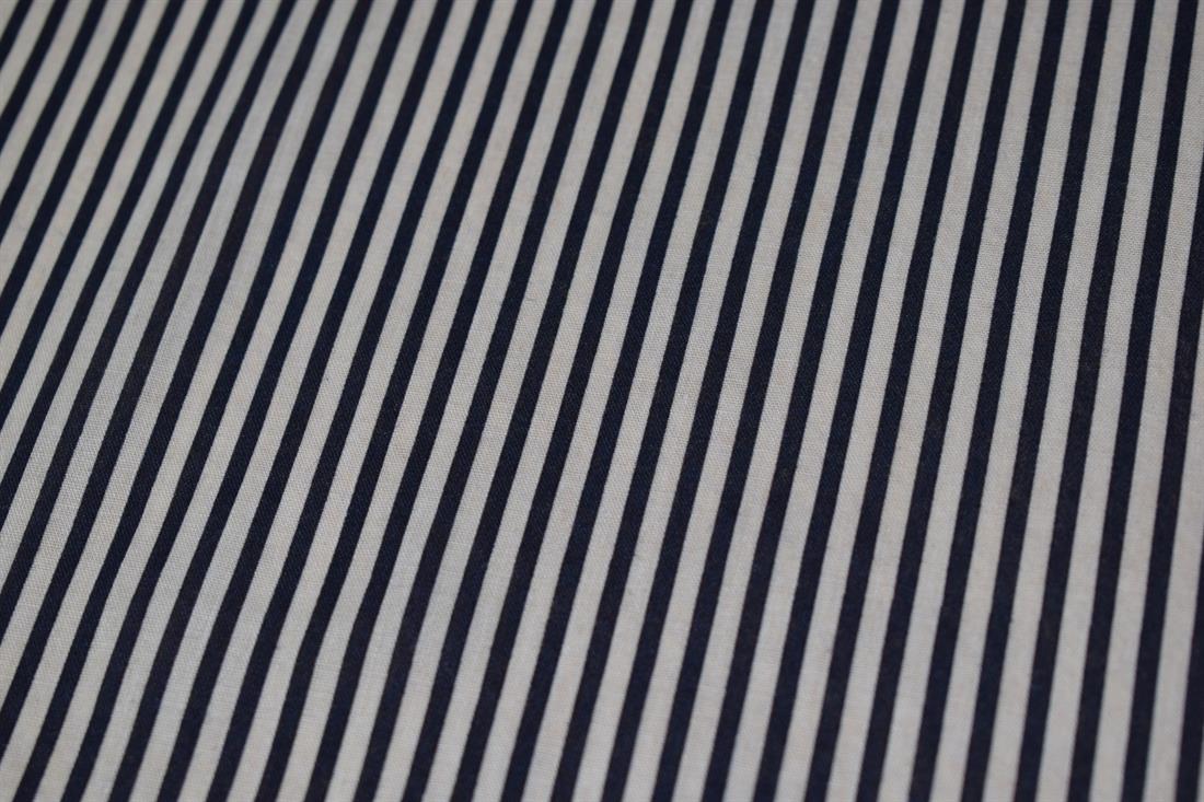 Stripes Print PolyCotton Fabric