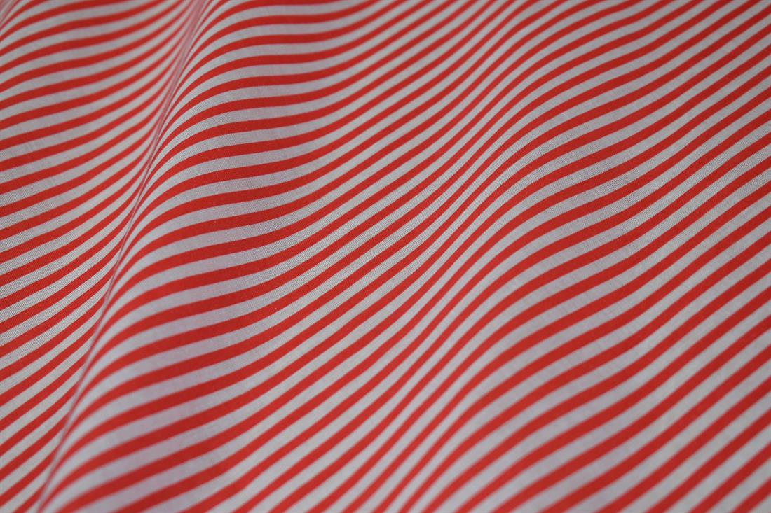 Stripes Print PolyCotton Fabric