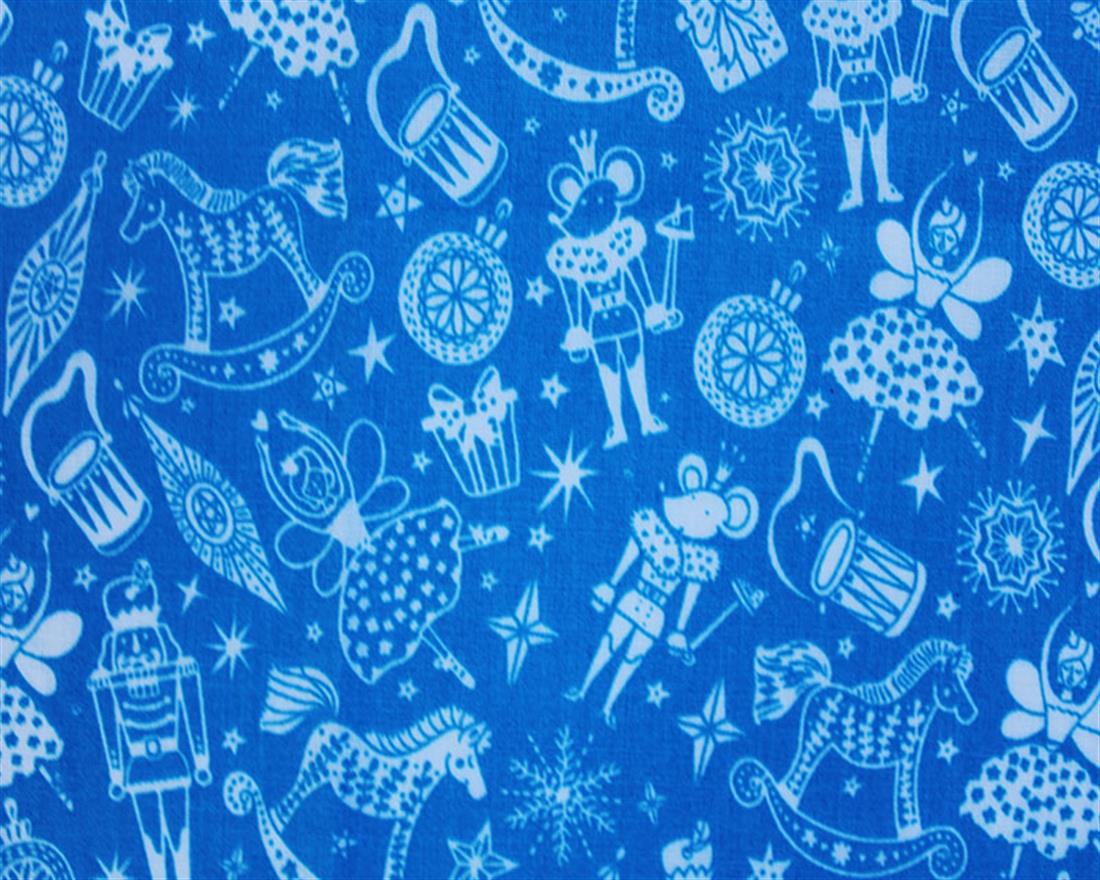 Cracking Christmas Printed Polycotton Fabric