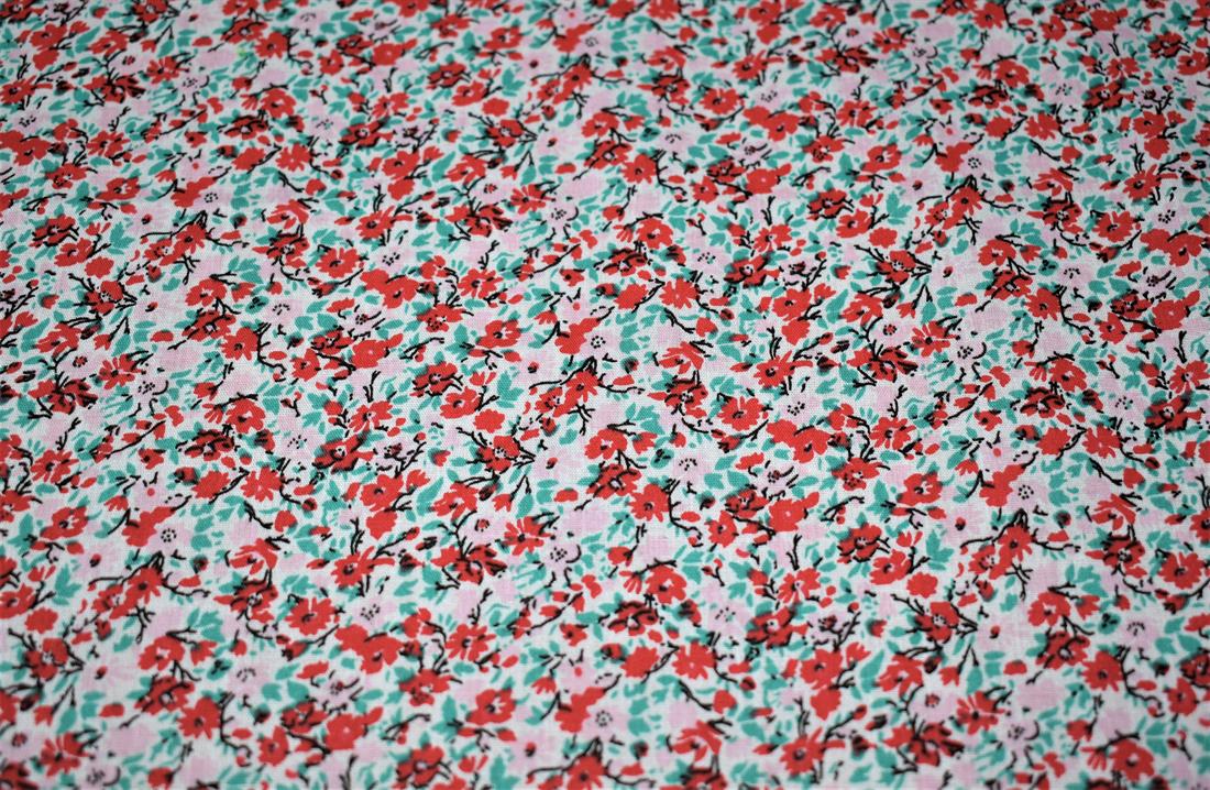 Printed Polycotton Fabric