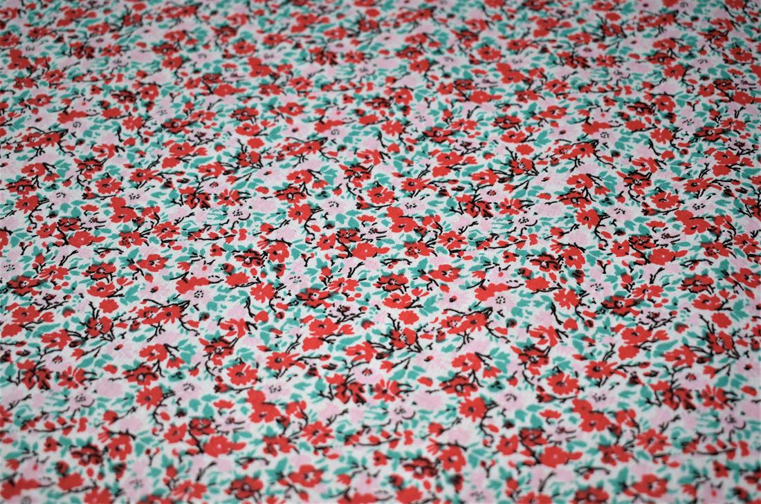 Printed Polycotton Fabric