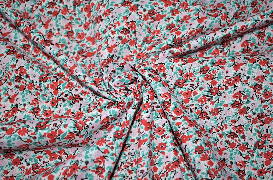 Printed Polycotton Fabric