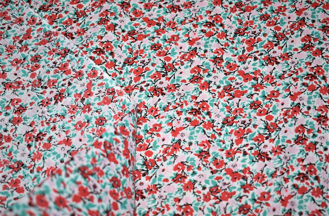 Printed Polycotton Fabric