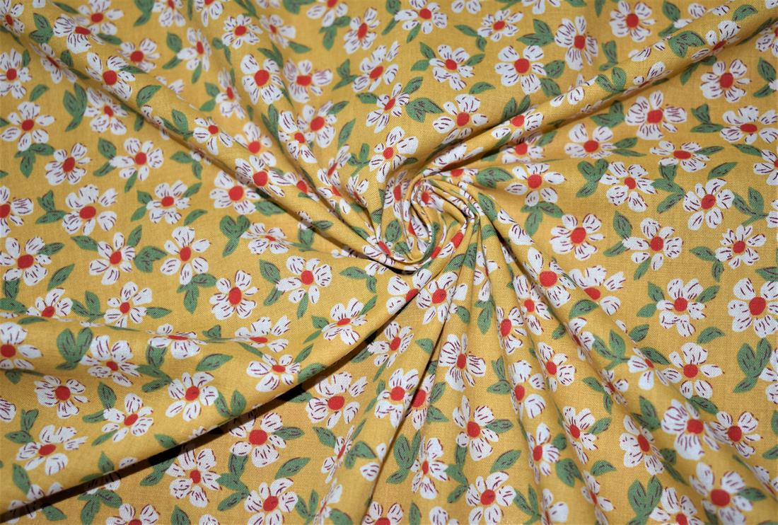 Printed Polycotton Fabric