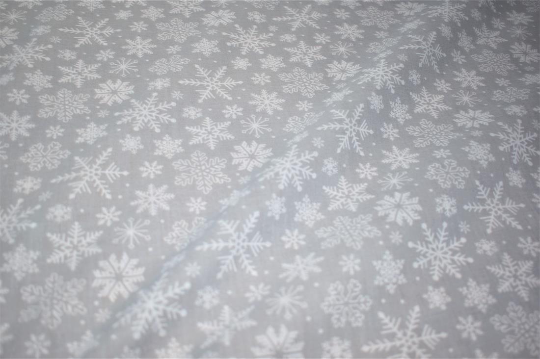 Printed Christmas Polycotton Fabric