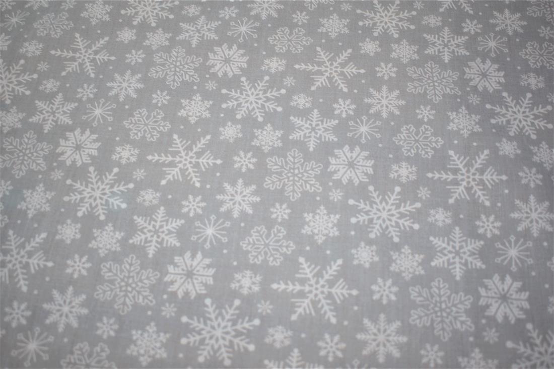 Printed Christmas Polycotton Fabric