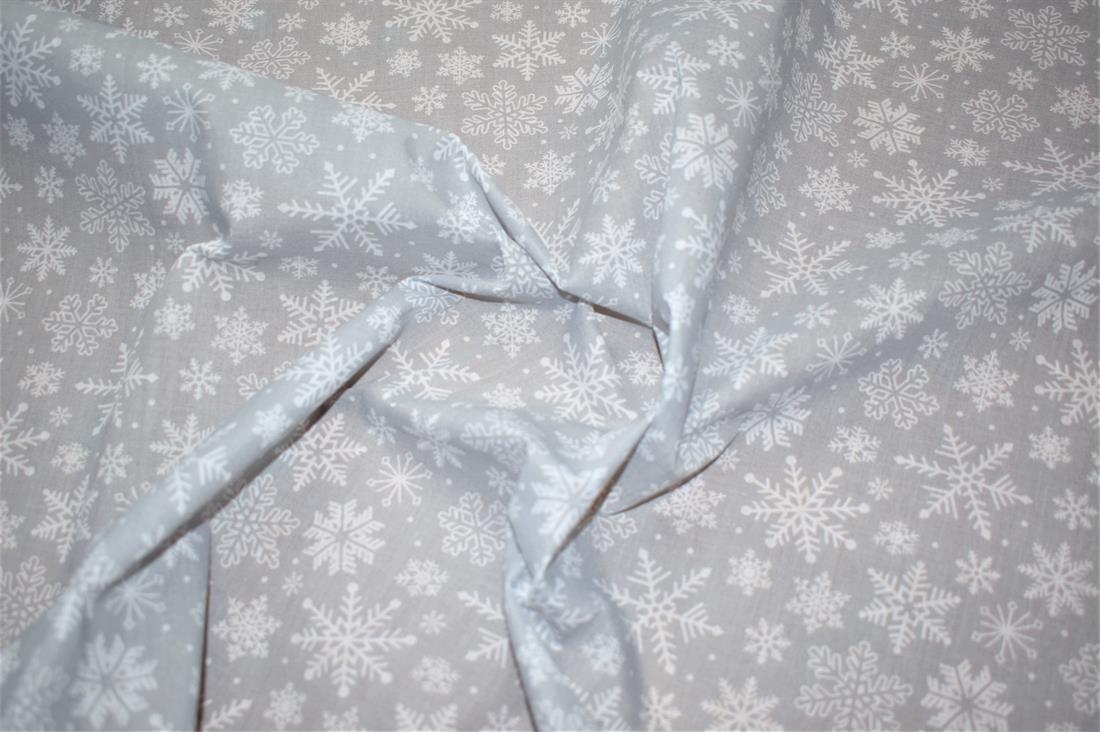 Printed Christmas Polycotton Fabric