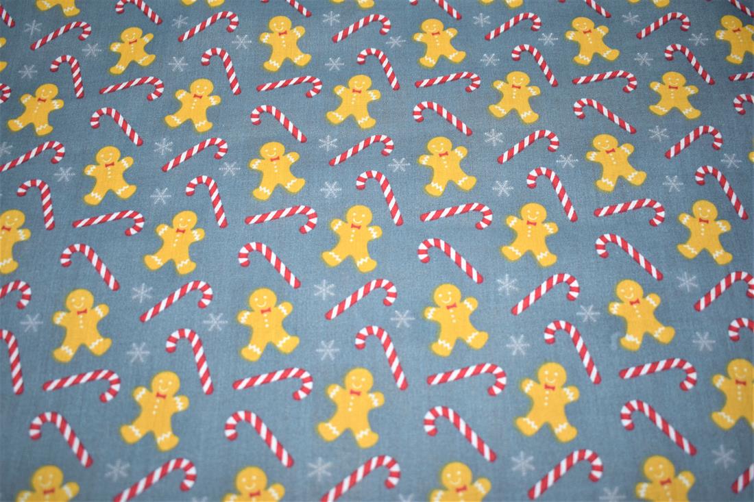 Christmas Printed Polycotton Fabric