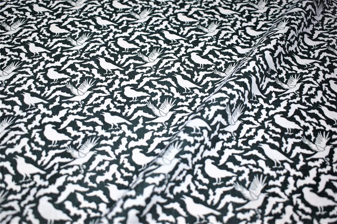 Printed Halloween Polycotton Fabric
