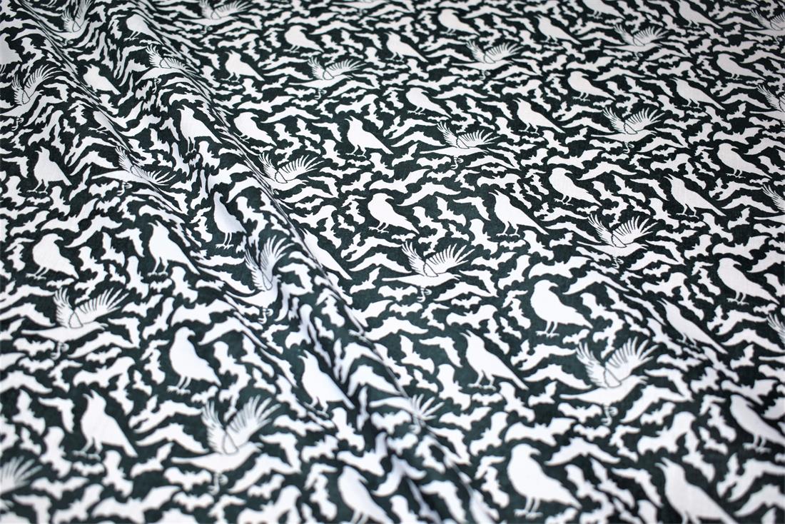 Printed Halloween Polycotton Fabric