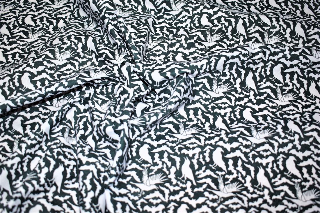 Printed Halloween Polycotton Fabric