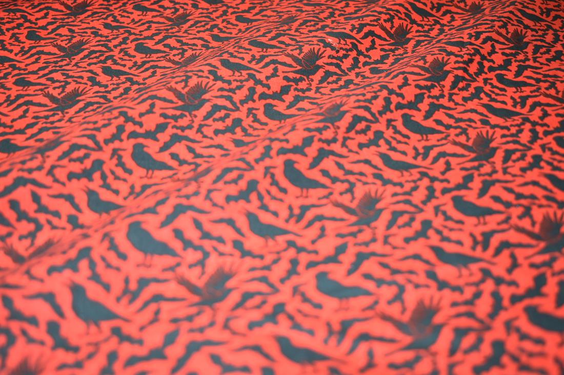 Printed Halloween Polycotton Fabric