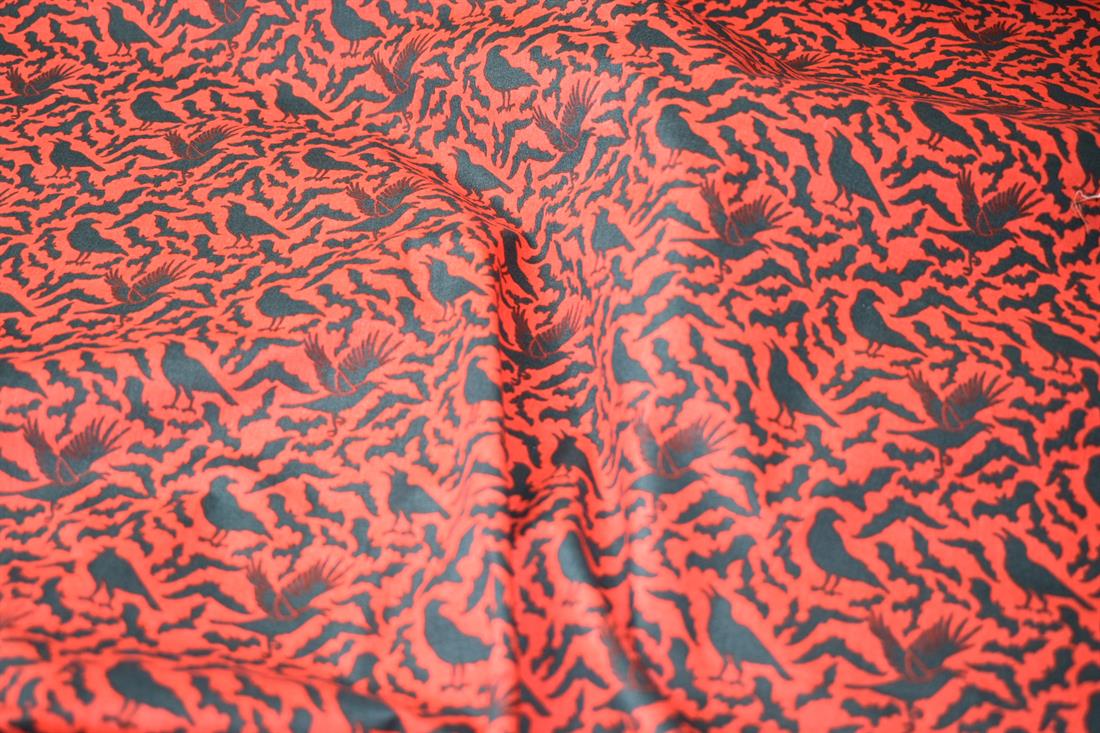 Printed Halloween Polycotton Fabric