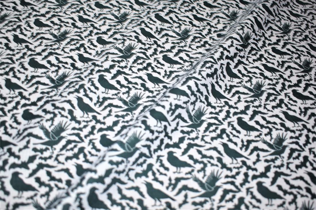 Printed Halloween Polycotton Fabric