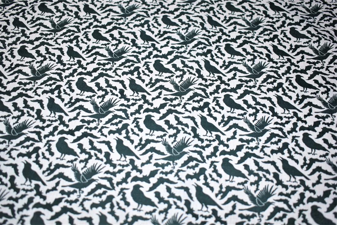 Printed Halloween Polycotton Fabric