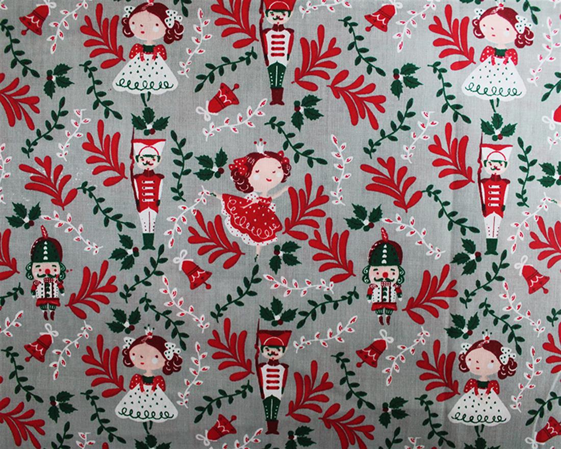 Christmas Nutcracker Polycotton Crack Open the Holiday Creativity with