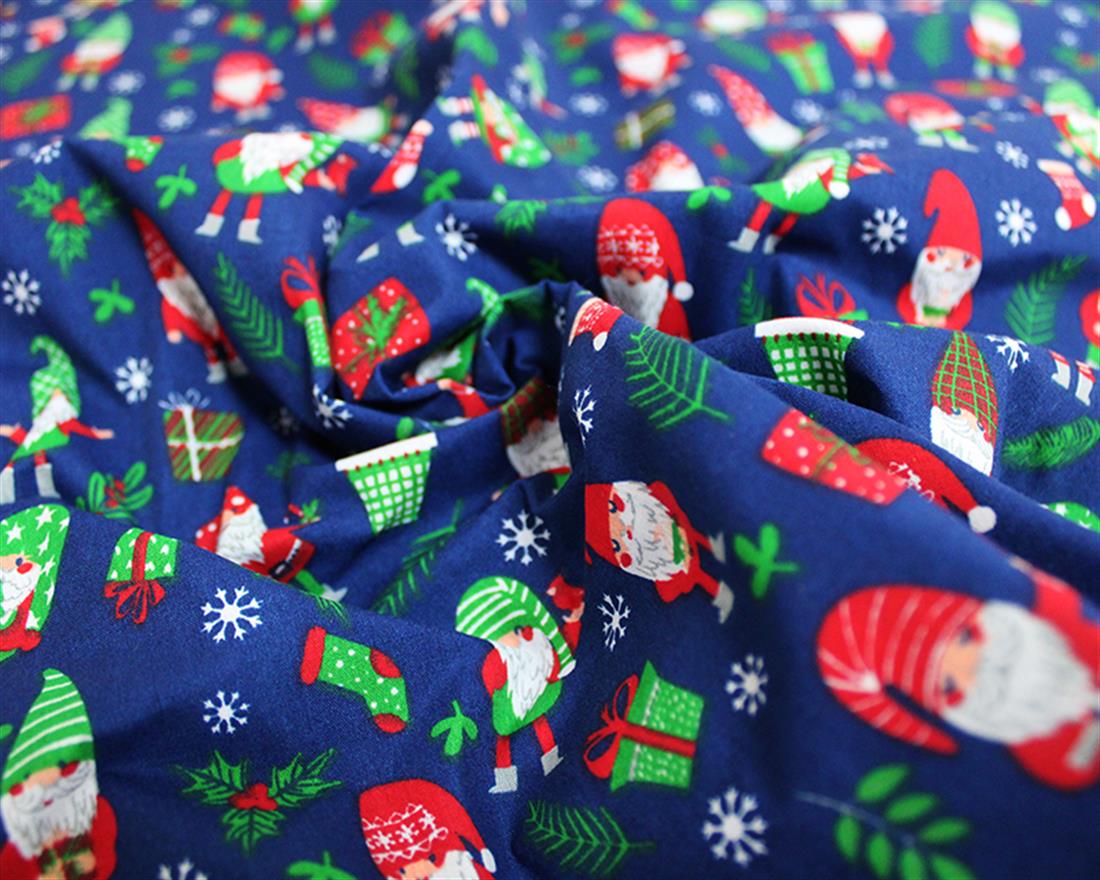 Christmas Gifts And Gonks Polycotton Wrap Up Your Creativity in…