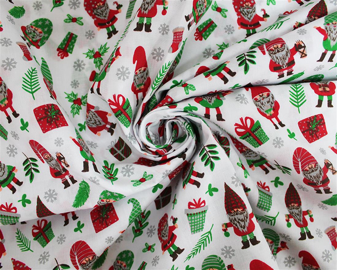 Christmas Gifts And Gonks Polycotton Wrap Up Your Creativity in…