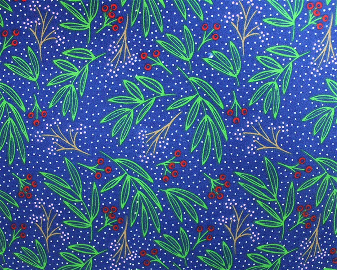 Christmas Dotty Holly Polycotton Sprinkle Some Holiday Cheer Into…