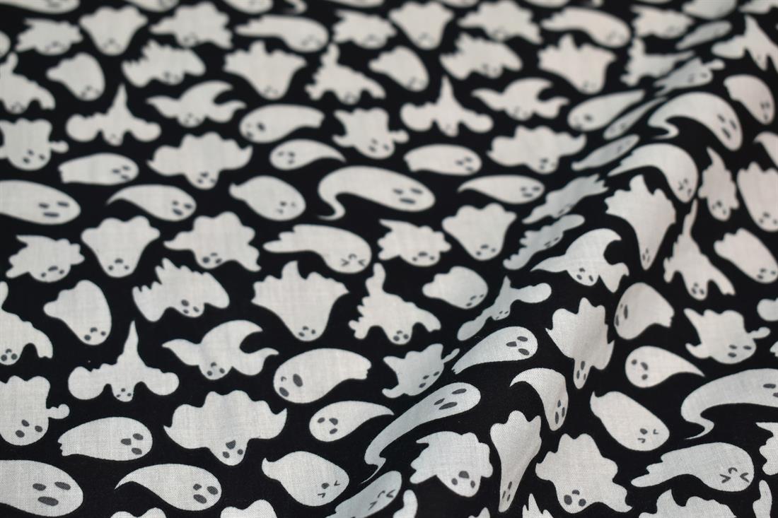 Spooooky PolycottonA Playful Vibrant Printed Polycotton with a…