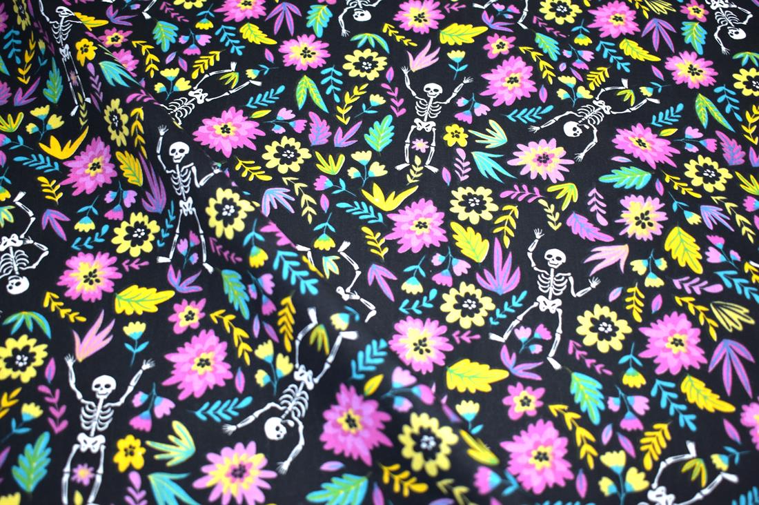 Drop Dead Gorgeous PolycottonA Playful Vibrant Printed Polycotton…