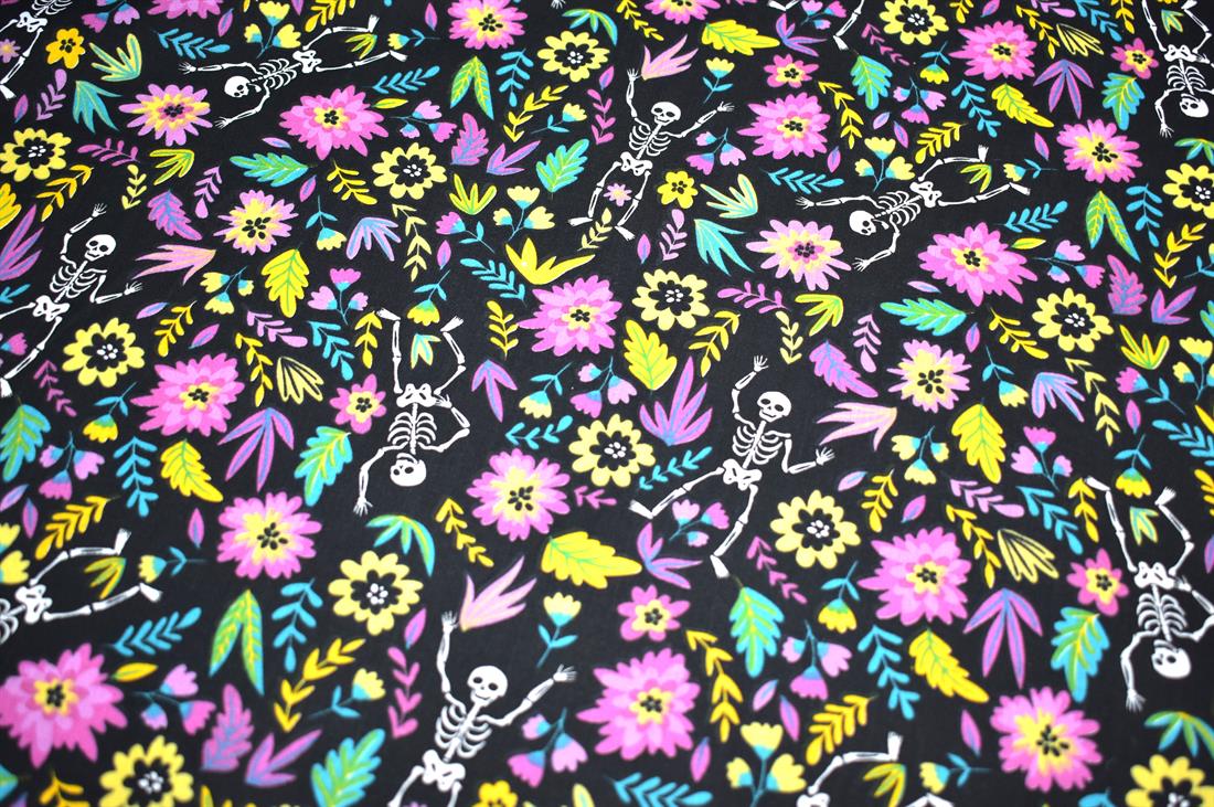 Drop Dead Gorgeous PolycottonA Playful Vibrant Printed Polycotton…