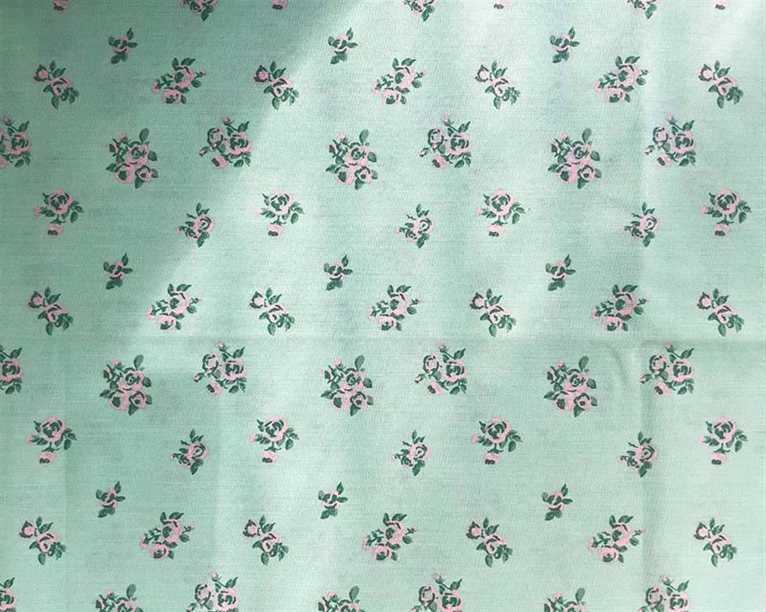 Mindy Florals Roses Polycotton Printed Fabric