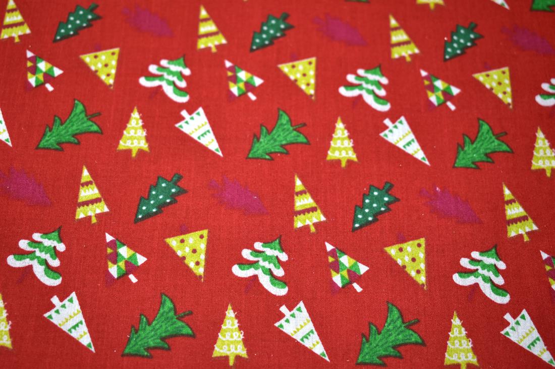 Red Christmas Tree