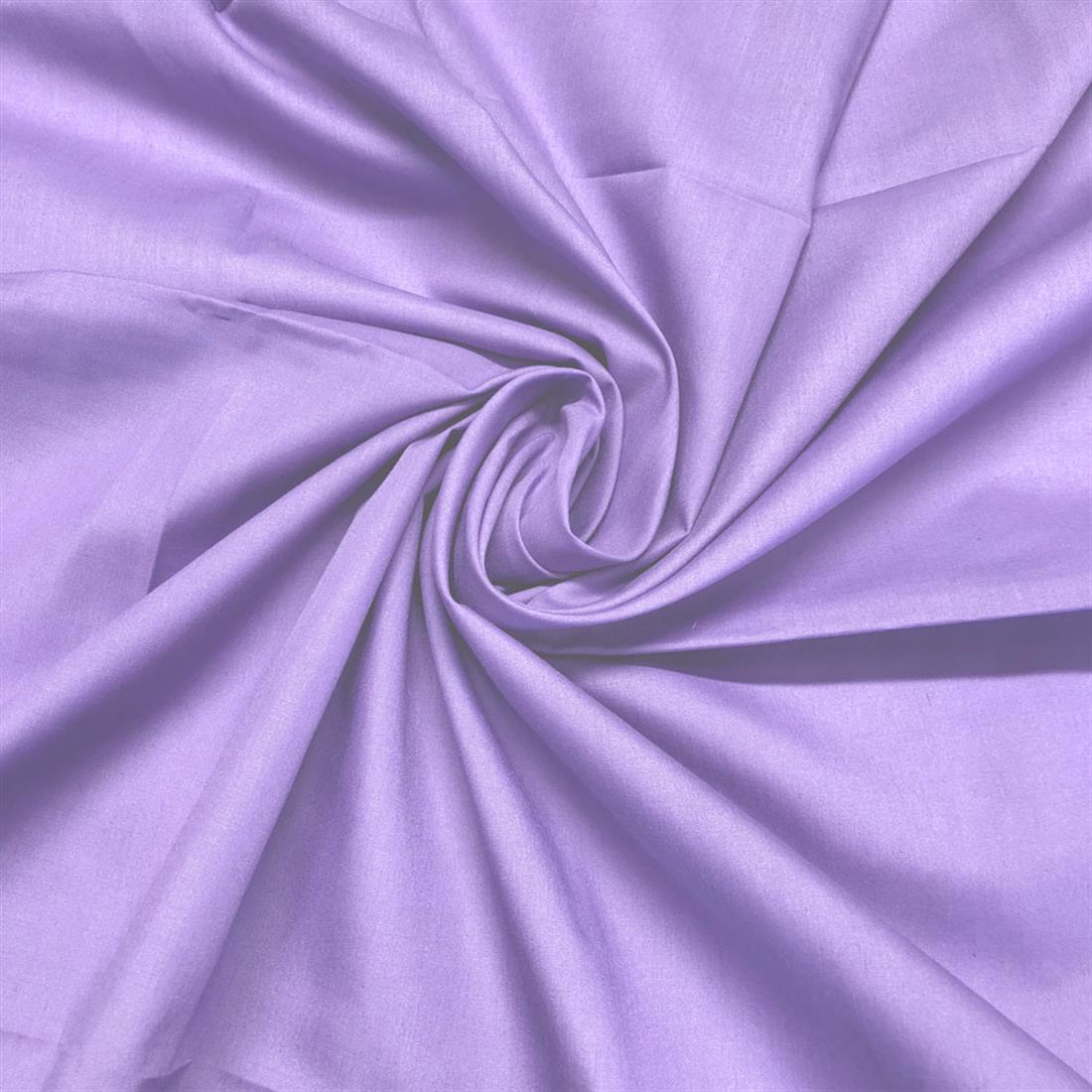Violet Lightweight Plain Polycotton Fabric