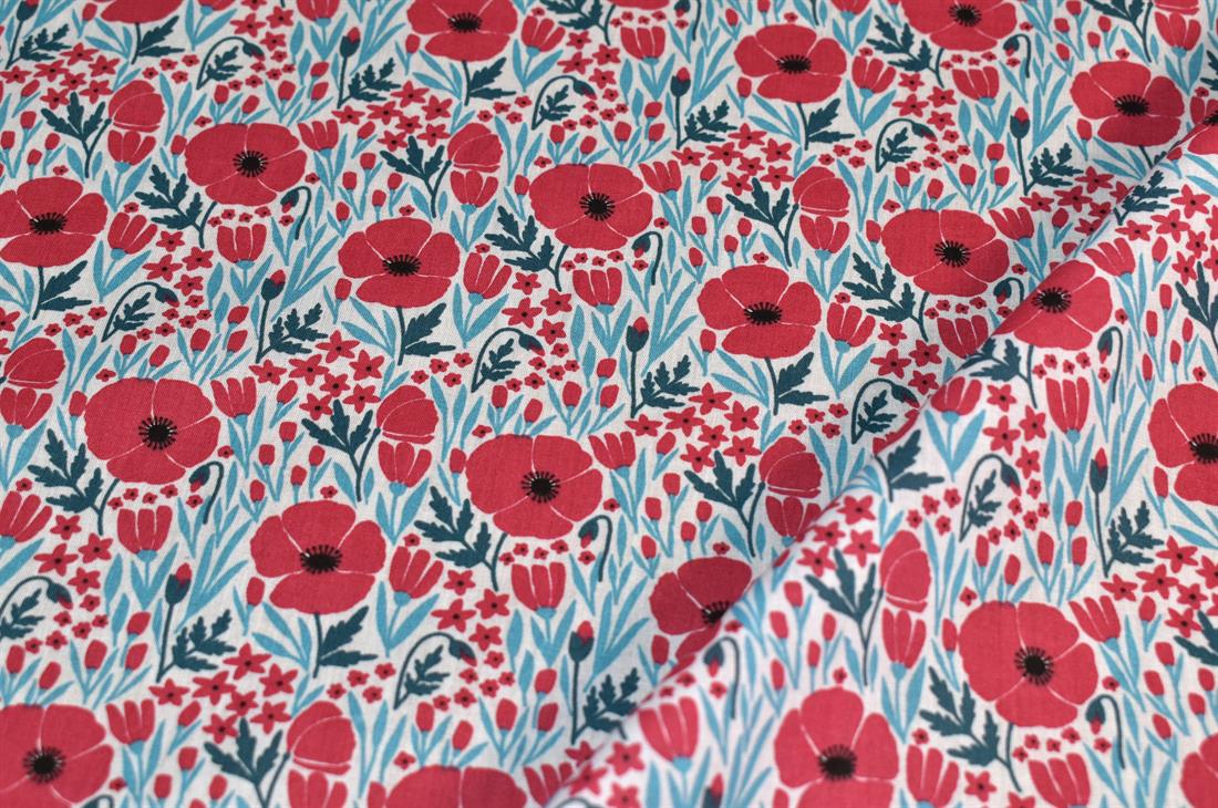 Printed Polycotton Fabric
