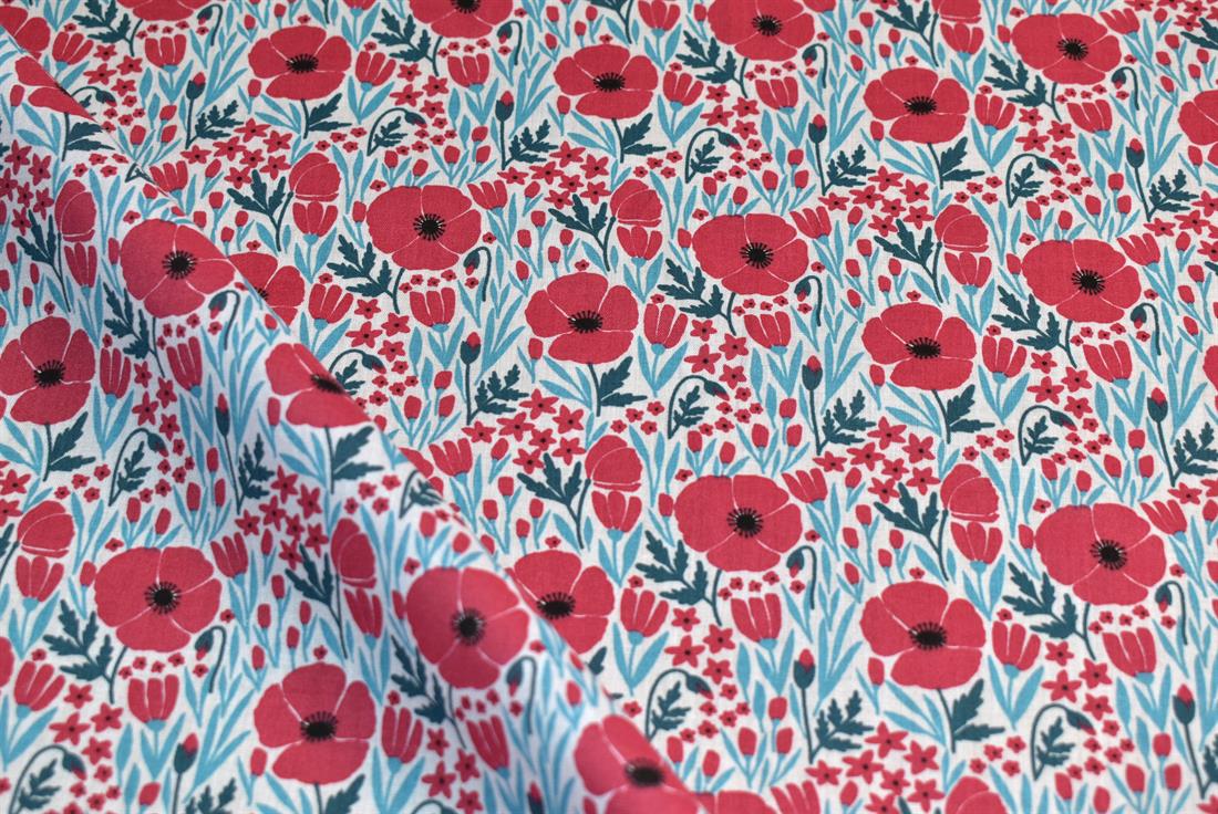 Printed Polycotton Fabric