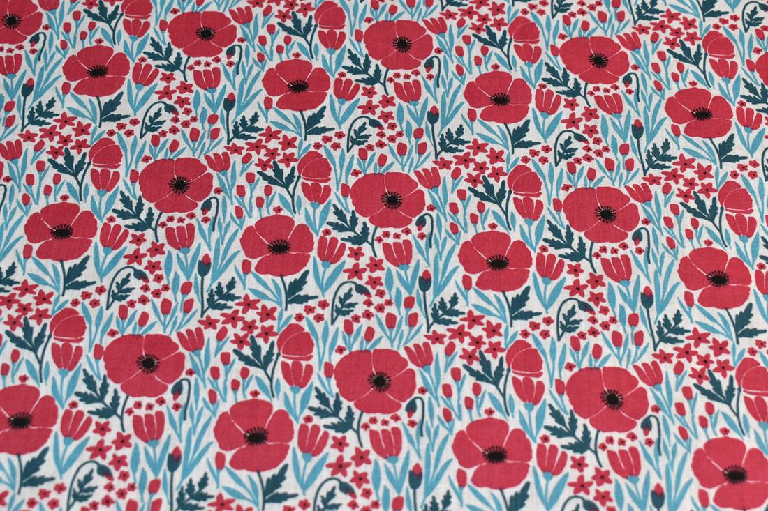 Printed Polycotton Fabric