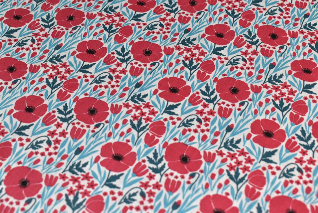 Printed Polycotton Fabric