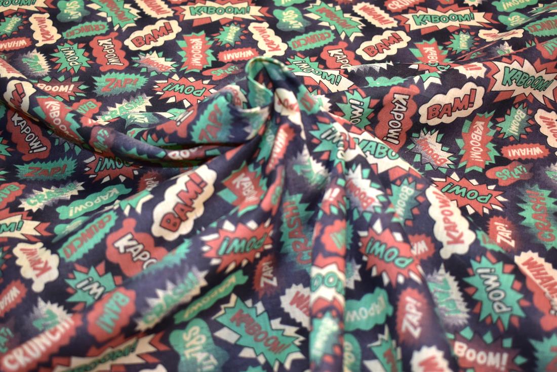 Black & Sage Our Polycotton Prints Are Made From a Blend of Polyester…