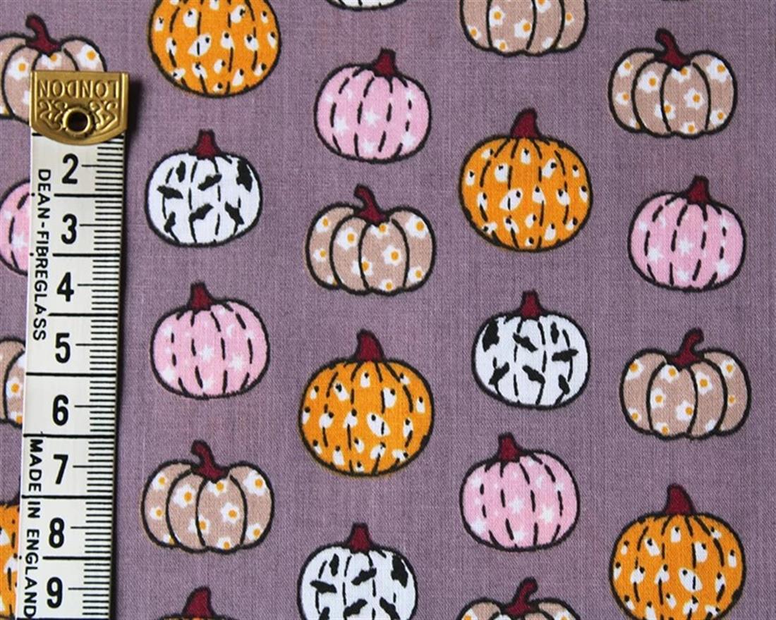 MP Polycotton Festive Pumpkins Mixing Polyester and Cotton Together…