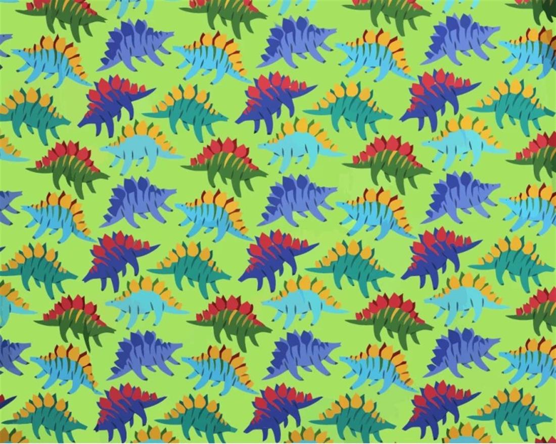 MP Digital Polycotton Dinos A Fun Fabric