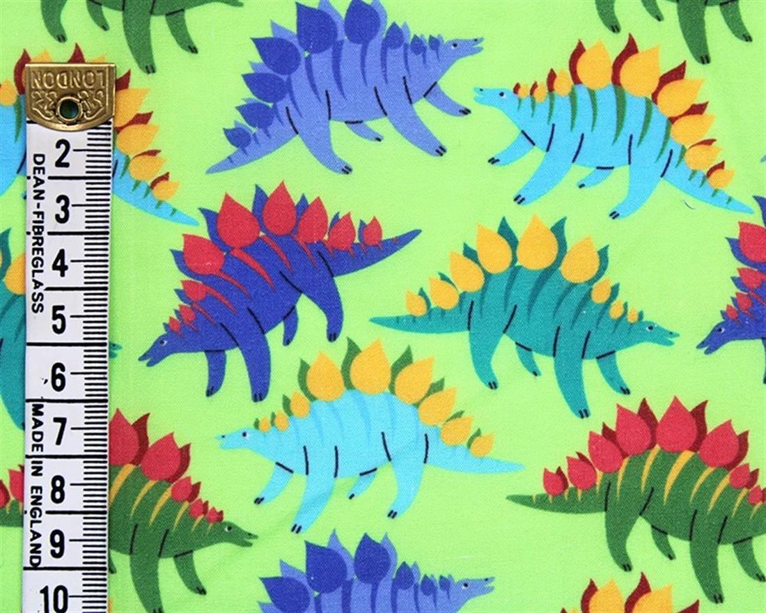 MP Digital Polycotton Dinos A Fun Fabric