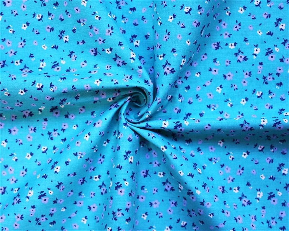 Mindy Polycotton Ditsy A Soft Fabric, Scattered Floral Print