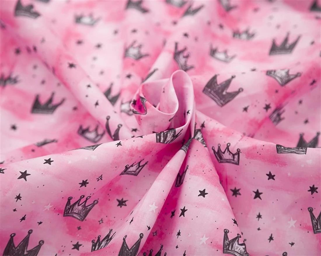 Pink MP Digital Polycotton Princess Add a Touch of Charm and…