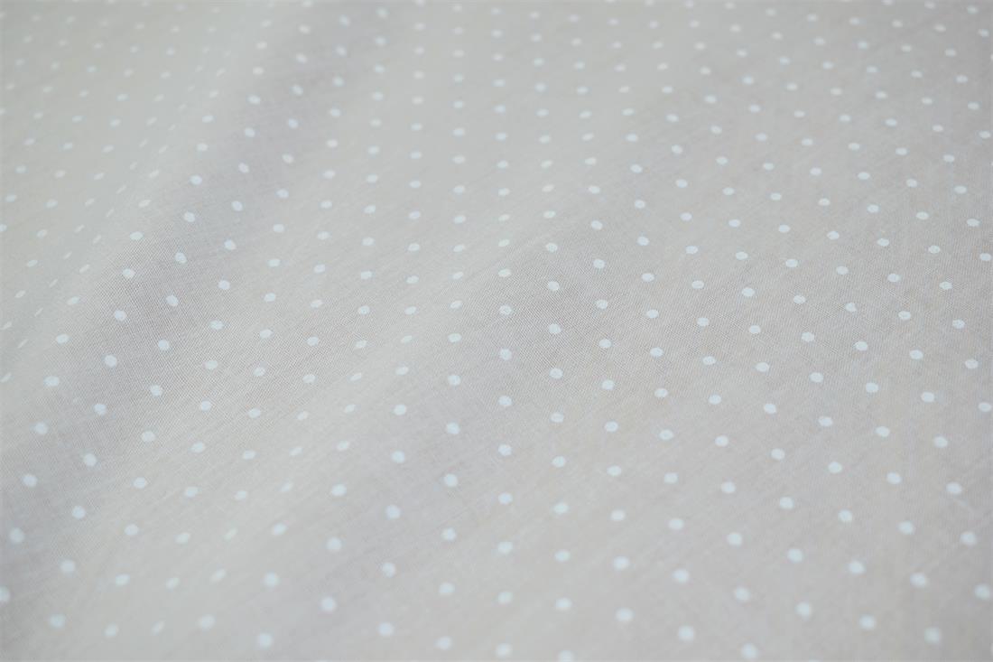 Small Pin Spot Printed Polycotton Fabric