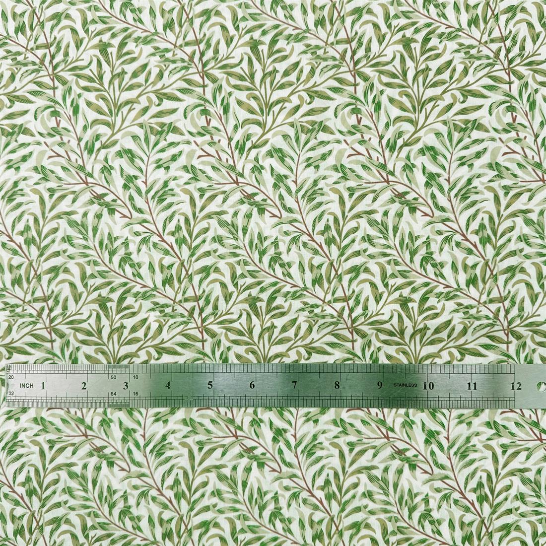 Green Willow Bough Greene Printed Polycotton FabricThis Beautiful…