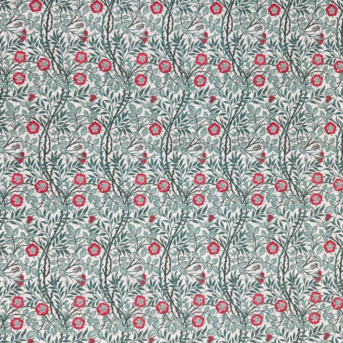 Azure Blue Sweet Briar Azure Printed Polycotton FabricThis Beautiful…